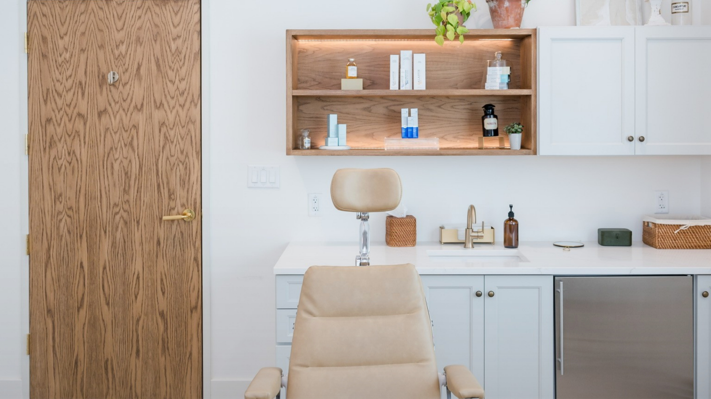 Consultation room at Elixir Aesthetics in Tampa